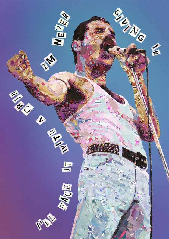 Freddie Mercury Poster - Posterton